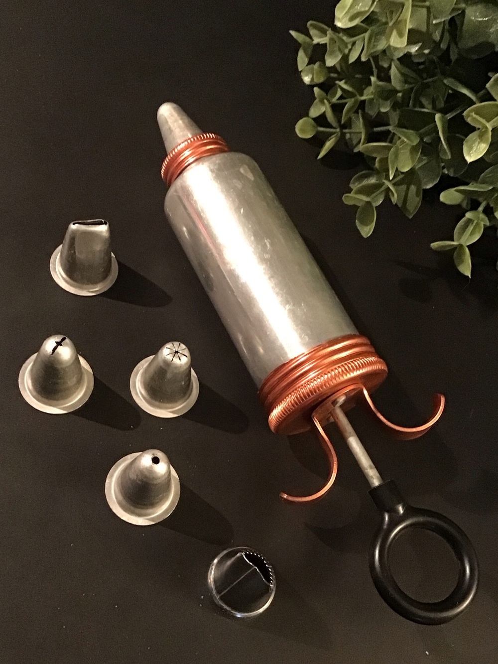 ❤5/25$ Vintage Retro Aluminum Icing Tool with Copper Accents